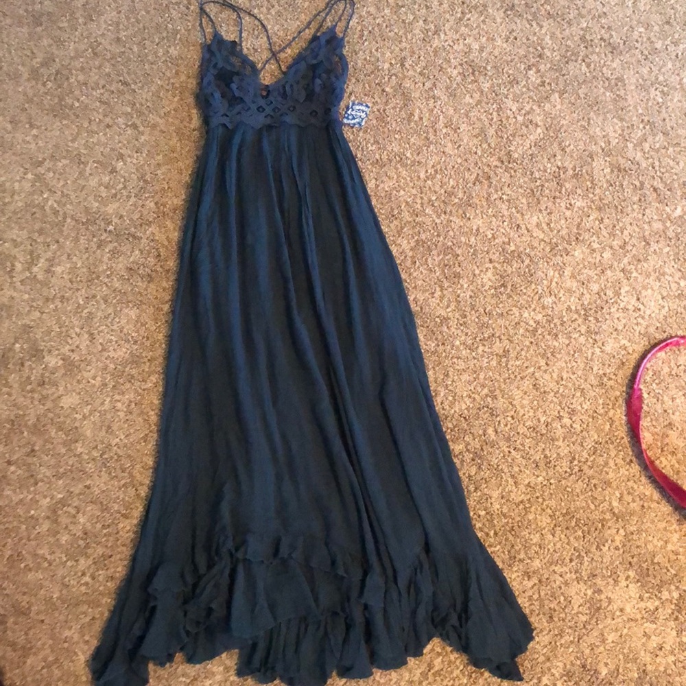 Free People Adella Maxi Slipdress